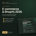 SER Guide 02 — E-commerce & Shopify 2026, guide web interactif